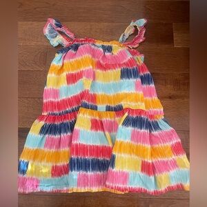 Tu Kids Colorful Striped Dress
